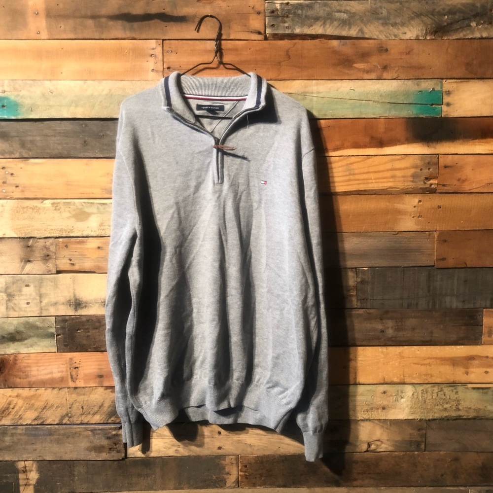 Tommy Hilfiger half zip up sweater